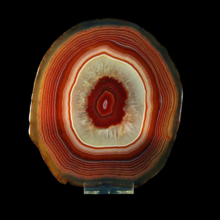 Agate crystal