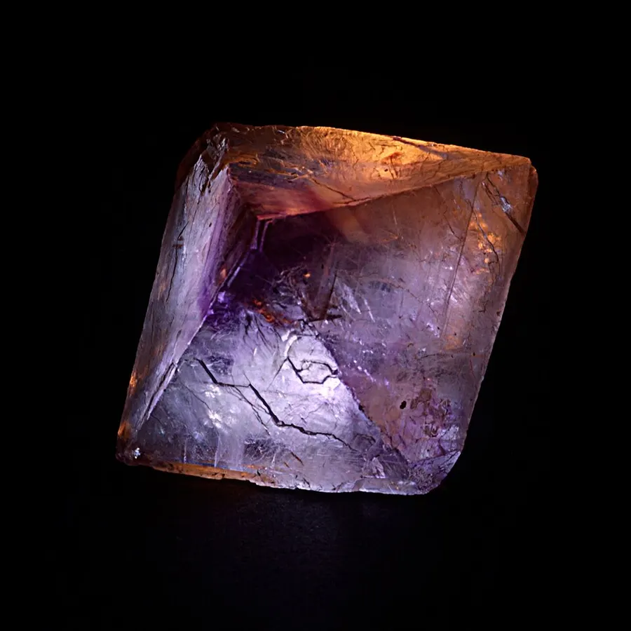 Fluorite Octahedron