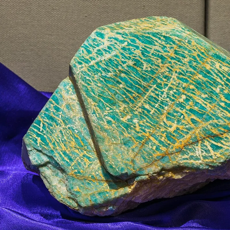 Amazonite crystal