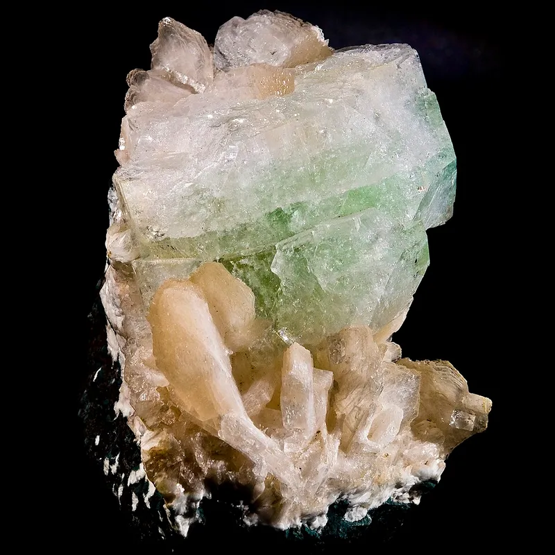 Apophyllite crystal