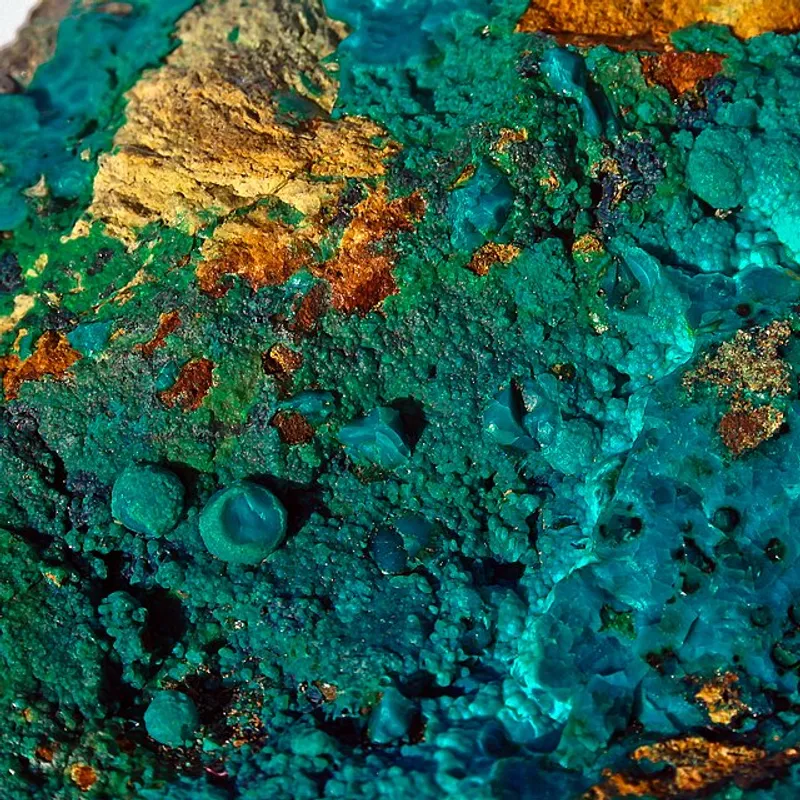 Chrysocolla crystal