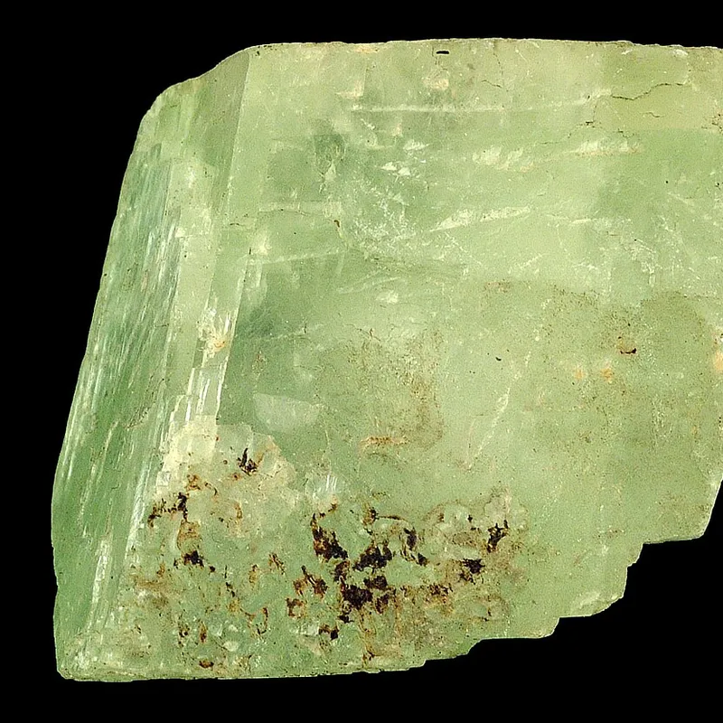 Green Calcite crystal