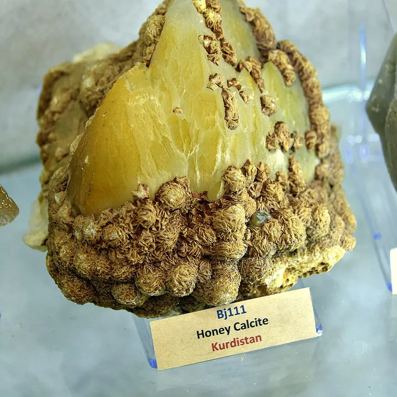 Honey Calcite crystal