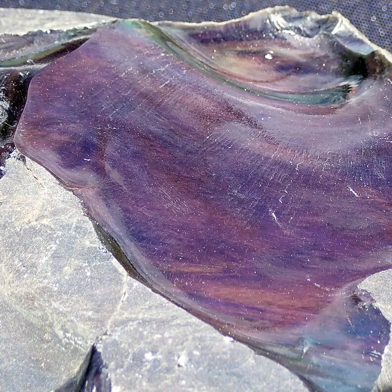 Rainbow Obsidian crystal
