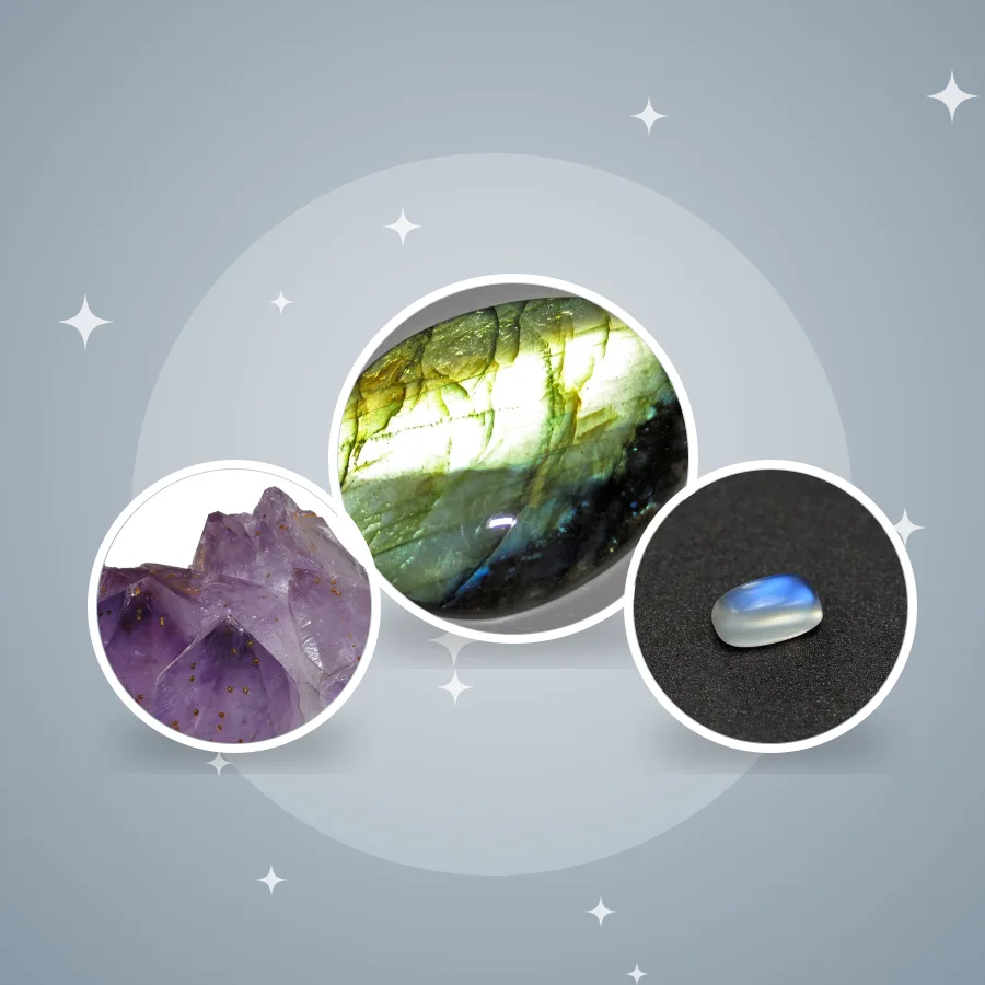 Crystals for intuition